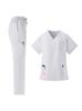 Batas Quirúrgicas para Hombres y Mujeres, Uniformes de Enfermera Dental, Uniformes Quirúrgicos para Sala de Operaciones, Pantalones Largos de Manga Corta, Ropa de Trabajo Fina de Secado Rápido
