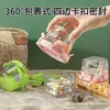 Tigela de Vidro Transparente Espessada Resistente ao Calor Micro-ondas Cozinha Doméstica Tigela para Macarrão Instantâneo Tigela para Salada de Frutas e Vegetais Grande Capacidade