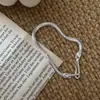 Plata de Ley S925 Cadena Sencilla Hueso de Serpiente Collar Versátil Moda Femenina Elegante con Estilo Brillante Cadena para Clavícula