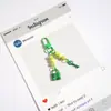 Chaveiro Pingente Cadeado Rosto Sorridente DIY Rosto Sorridente Fofo Decoração de Bolsa Boneco Chaveiro Desenho Animado Ins