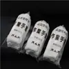 Guantes blancos etiqueta guantes de algodón tela absorbente de sudor texto juego trabajo protección laboral tarea engrosados comercio exterior finos guantes para joyas fabricantes