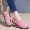 Sapatos Femininos Quentes de Inverno, Sapatos de Mãe, Sapatos Slip-On Versáteis para o Dia a Dia, Sapatos Planos Transfronteiriços para Mulheres de Meia-Idade e Idosas, Sapatos Forrados com Lã