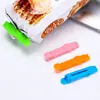 Directo del fabricante: Clips selladores de plástico de grado alimenticio para snacks, té y conservación de alimentos, con opciones de logotipo personalizable