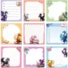Notas Adhesivas de Dibujos Animados de Venta Caliente Transfronterizas, Bloc de Notas Retro Estilo Ins, Notas Adhesivas Creativas de Animales, Reutilizables y Desprendibles