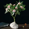 Rododendro em Vaso com Flores Perfumadas, Tronco Antigo de Interior, Planta Ornamental para Sala de Estar, Flor Resistente ao Frio, Floresce Todas as Estações