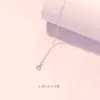 Colar de Corrente Lisa de Prata Pura para Mulheres, Corrente Única de Caixa O-Ring da Moda e Versátil para DIY, Corrente de Acessório de Luxo para Combinar com Colares, Dropshipping