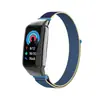 Adecuado para Correa Huawei Band 6, Hebilla Metálica Universal para Honor Band 7/6, Correa de Bucle de Nylon con Velcro