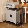 Suporte para Host Rack de Armazenamento para Mesa de Computador Rack de Piso para Escritório Sob a Mesa Impressora Armazenamento de Arquivos e Estação de Trabalho de Acabamento