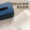 Caja de Pañuelos para Sala de Estar, Baño de Lujo Ligero de Gama Alta, Portapañuelos Creativo para Uso Doméstico, Caja de Almacenamiento de Pañuelos de Servilleta para Mesa de Comedor y Escritorio