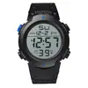 Reloj multifunción electrónico deportivo HONHX reloj multifunción de moda para estudiantes reloj luminoso de moda para hombre 9001