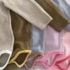 Mameluco Rayado de Colores Dulces para Niños y Niñas, Mono de Bebé Recién Nacido Estilo Otoño, Traje Triangular de Gateo para Bebés