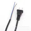 Cable de Alimentación de Cobre Libre de Oxígeno con Enchufe de Dos Pines Estándar Nacional Certificado 3C Cable de Conexión Eléctrica de Cola de Figura Ocho de Dos Pines