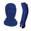 Protección solar exterior cubierta para la cabeza de ciclismo traje de mangas largas de seda helada máscara de ciclismo para bicicleta manga larga deportiva con exposición del pulgar