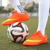 Zapatos de Fútbol con Tacos Rotos para Hombres, Mujeres, Niños, Adolescentes y Estudiantes, Zapatos de Entrenamiento de Fútbol de Cuero para Estudiantes con Tacos Rotos para Césped Artificial