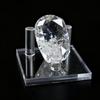 Suporte de Exibição de Cristal Acrílico Transparente para Minerais, Joias, Suporte de Exibição de Joias, Suporte de Exibição para Espécimes de Pedras Brutas, Ornamentos