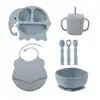 Cuchara Tenedor Cuchara para Comida de Bebé Cuchara para Leche en Polvo Juego de Utensilios para Comida de Bebé Entrenamiento para Niños para Comer