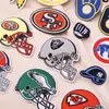 Parche Insignia Bordado de Equipo de Fútbol de Marca de Moda Decoración Transfronteriza de Equipo de Béisbol para Ropa, Zapatos, Sombreros y Bolsas