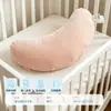 Almofada de Suporte Lombar para Grávidas, Almofada Crescente de Suporte para Barriga, Almofada Calmante para Bebê, Almofada para Dormir de Lado, Almofada Anti-Rolagem, Almofada Anti-Ronco