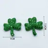 Parche Decorativo de Trébol Verde Accesorios para Ropa DIY Estilo Irlandés Accesorios para Festivales Accesorios para Ropa y Sombreros