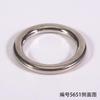 Diámetro interior circular 19 mm hebilla circular círculo hebilla para zapato hebilla de aguja equipaje ropa zapatos accesorios de flores accesorios zapatos de cuero anillo