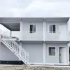 Casas contenedor vivideras transfronterizas personalizables, casas móviles fáciles de montar y desmontar, y espacios de oficina integrados