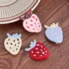Dulce Corazón Girly Lindo Crema Fresa Ácido Acético Pasador Fruta Dibujos Animados Versátil Lateral Pinza de Pato