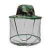 Chapéu Anti-mosquito de Verão Proteção Solar ao Ar Livre Chapéu de Sol Pesca Noturna Anti-insetos Apicultura Chapéu Anti-abelha Malha Respirável Chapéu Protetor