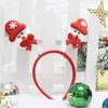 Decoraciones Navideñas Hebilla para la Cabeza Cabeza de Muñeco de Nieve Caña Banda para el Cabello de Navidad Banda para el Cabello de Performance Nocturna Niños Adultos Accesorios de Performance