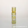 Frasco de Vidro para Perfume Galvanizado Personalizado, Frasco com Borrifador de Pressão, Frasco Portátil com Carimbo Dourado para Óleo Essencial, Frasco Vazio, Cosméticos de Alto Padrão