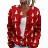 Nuevo cárdigan de punto con estampado digital 3D transfronterizo 2024 para comercio exterior AliExpress, suéter, ropa de mujer, Amazon