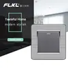Suministro transfronterizo enchufe de pared para el hogar material de acero inoxidable enchufe multifuncional enchufe británico enchufe estándar americano