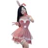Sexy cueca uniforme de Natal cosplay coelhinha menina role-playing combinação de uma variedade de lote misto
