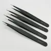Pinzas de Acero Inoxidable Pinzas Puntiagudas Antiestáticas Hechas a Mano Manual de Bricolaje Clip para Uñas Herramientas de Desmontaje y Reparación Venta al por Mayor