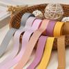 Atacado do Fabricante Tiras para Chapéu de Poliéster, Acessórios para Vestuário de Cor Sólida, Fitas Tecidas, Acessórios para Cabelo com Borda Serrilhada, Acessórios de Fita, Fitas Decorativas