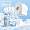 Toalha de Algodão Macia com Padrão de Pérola Autenticada Sanrio Hello Kitty Toalha Descartável para Lavar o Rosto Desenho Animado Cinnamomum Dog Toalha Suavizante