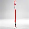 Alicate de isca, dispositivo de controle de peixe, corda de aço anti-perda, mosquetão, corda elástica, ferramenta de pesca, corda anti-perda, corda anti-perda para equipamento de pesca