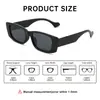 Gafas de Sol Caja Pequeña para Mujer 2025 Nuevo Transfronterizo Personalidad Retro Playa Color de Contraste Rayos Gafas de Sol para Fotos Sentido de Alta Gama