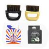 Venta caliente cepillo para barba cepillo de anillo barrer cabello roto peine de peinado cepillo herradura sin herramientas para el cabello suministros de barbería