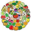 Compra Direta Transfronteiriça [Certificado Ce.Cpc] 50 Adesivos de Frutas e Vegetais para Bebês de 0 a 3 Anos Reconhecer Objetos, Frutas, Vegetais e Plantas