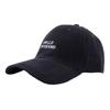 Gorra de béisbol con letras bordadas de estilo coreano para mujer, otoño e invierno, cepillada, extragrande, con aspecto de cara profunda, pequeña, de moda, para todo tipo de partidos, para hombre.