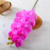 Flor artificial phalaenopsis de alta qualidade, haste única, 9 cabeças, 7 cabeças, simulação de filme ao toque, flor artificial phalaenopsis, decoração de casa, casamento, arranjo de flores