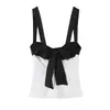 Top Halter de Moda Elegante para Mujer Estilo Europeo y Americano Transfronterizo 2026 Cuello Cuadrado Espalda Descubierta Lazo 2865777