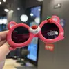 Nuevo Estilo Chica Fotografía Estilizada Linda Linda Silicona Niños Gafas de Sol Polarizadas Fresa Oso Gafas de Sol Hombres