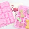 Minghao 12 peças garra de gato osso peixe silicone molde de chocolate DIY cozimento artesanal molde de sabão molde de decoração de bolo