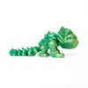 Modelo de impresión 3D juguete articulado móvil Kirin león regalo de Año Nuevo modelo Xingshi decoración de escritorio dragón de cristal