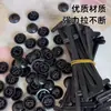 Hebilla de brida de nylon pasante multifuncional, tipo universal para paneles de motor, guardabarros y tapas de maletero, tornillo de expansión