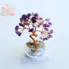 Jueyu Árbol de los Deseos de Cristal Rosa Natural Ágata Roja Aventurina Decoración de Escritorio Venta al por Mayor S6012803