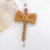 Nueva pulsera de lazo de peluche acrílico de Yilian, funda para teléfono DIY, accesorios de joyería, lazo de lana de invierno