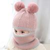 Gorro de Otoño e Invierno para Niños con Forro Polar Engrosado para Bebés Niños y Niñas Lindo Gorro de Punto Gorro de Pescador Súper Lindo Cálido Protección para las Orejas