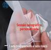 Um lado fosco um lado transparente saco de zíper saco de embalagem de roupas auto-selante saco de armazenamento de saco personalizado logotipo impresso